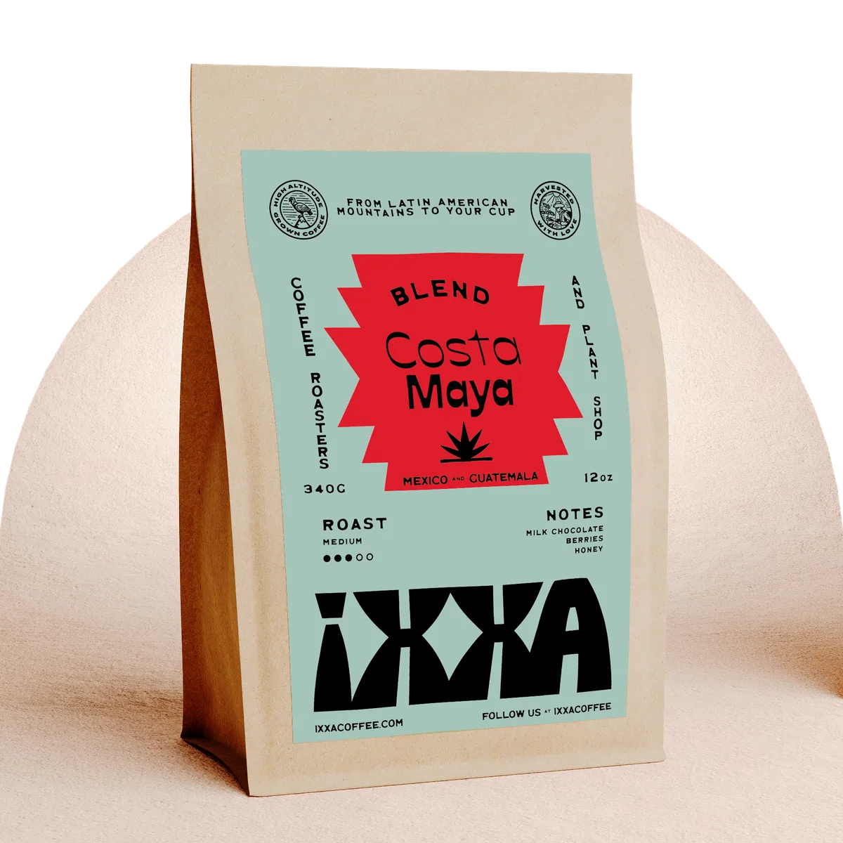 costa maya coffee by ixxa coffee roasters & plant shop