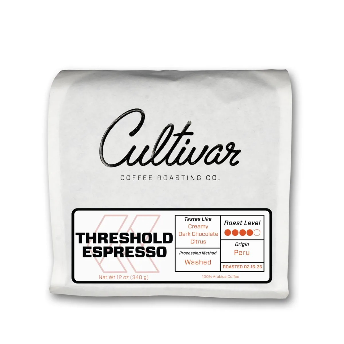 threshold espresso coffee by cultivar coffee roasting co.