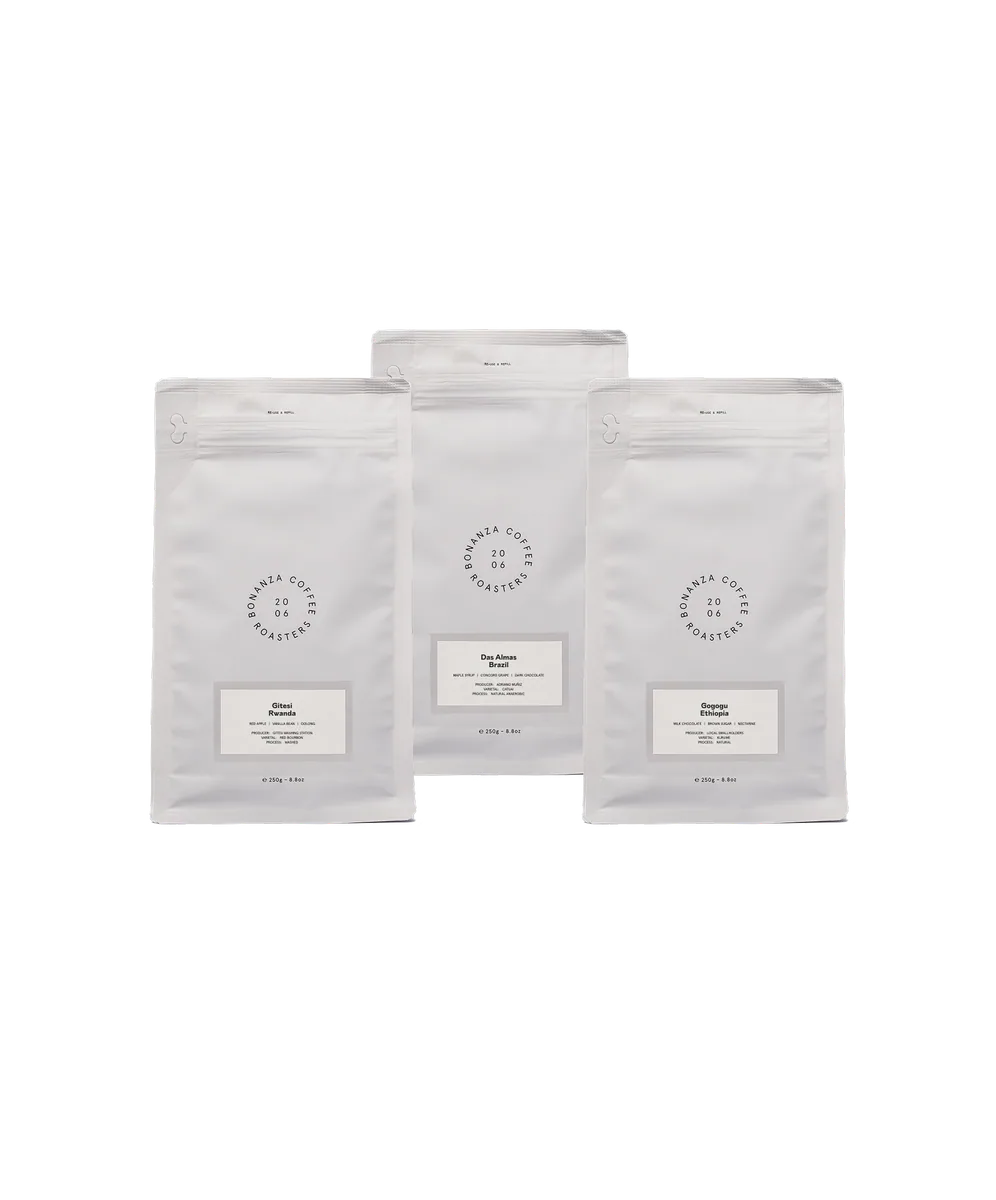 the universal set coffee by bonanza coffee roasters