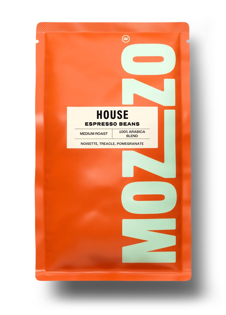 house espresso coffee by mozzo coffee