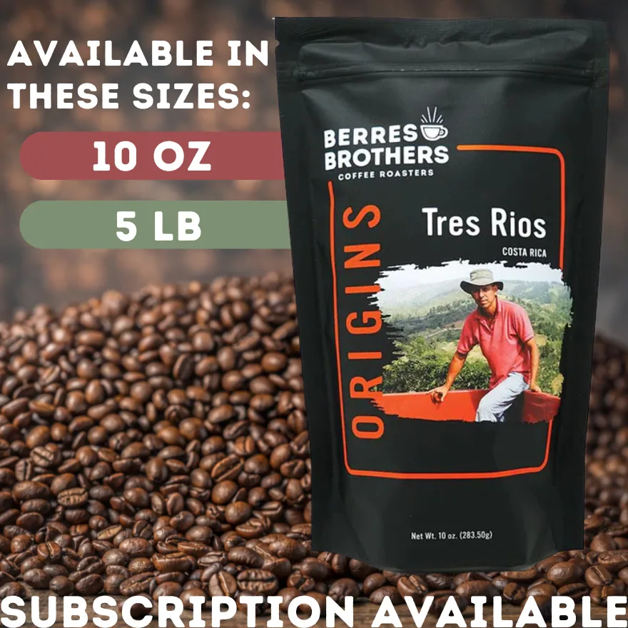 tres rios - costa rica coffee by berres brothers coffee roasters