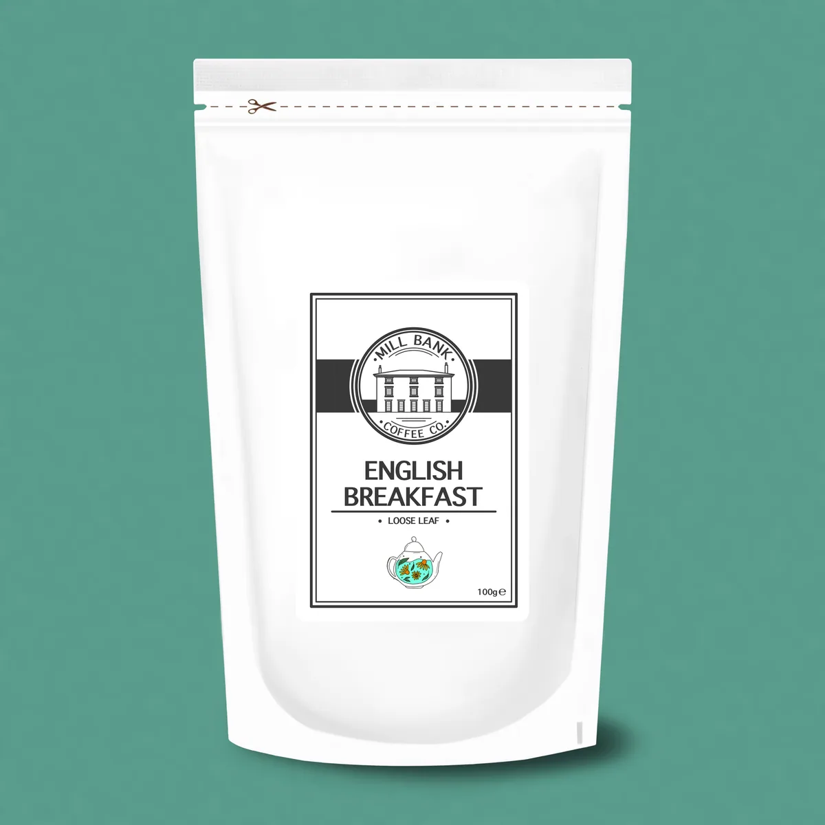english breakfast tea coffee by mill bank coffee co.