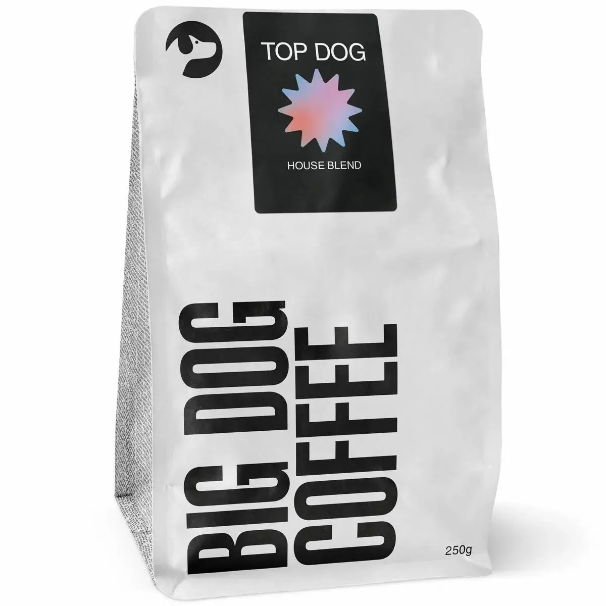 top dog espresso coffee by big dog coffee roasters