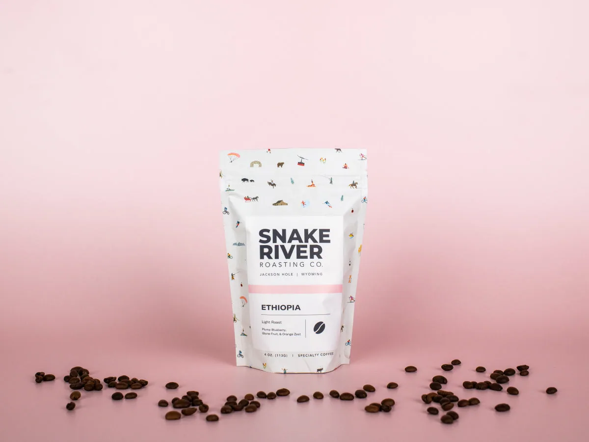 ethiopia coffee by snake river roasting company