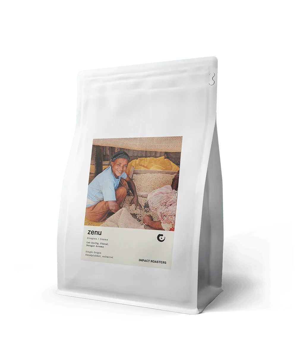 coffee beans - zenu - jimma - ethiopia coffee by impact roasters