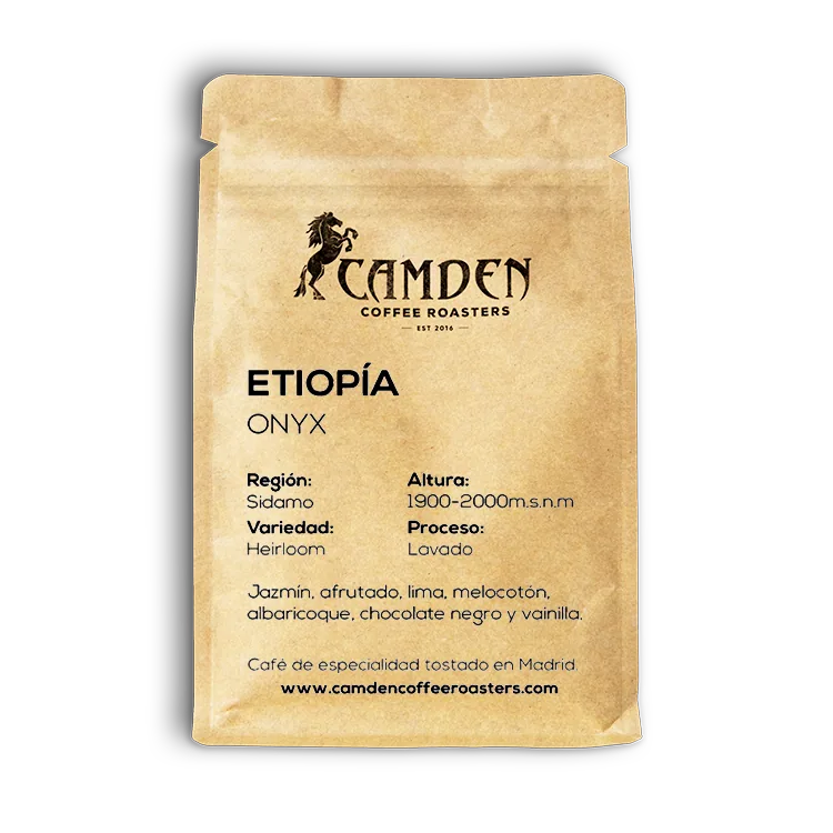 etiopía – onyx orgánico coffee by camden coffee roasters (velilla de san antonio) - café de especialidad | specialty coffee madrid