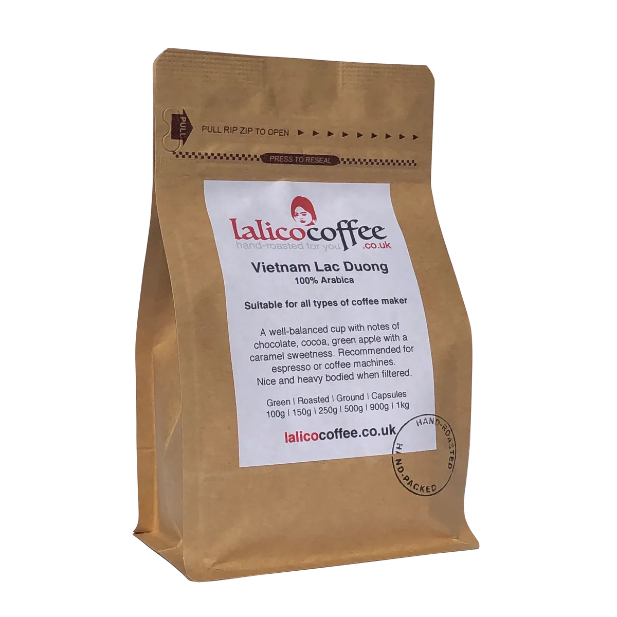 vietnam gr.1 washed arabica - lam dong - vietnam coffee by lalico coffee