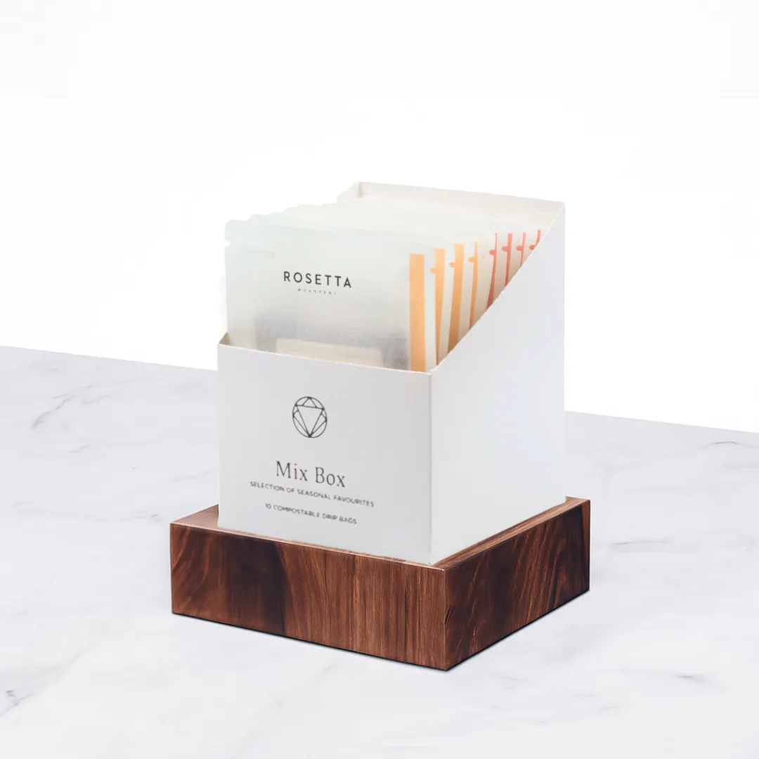 rosetta drip sachets - ethiopia + kenya coffee by rosetta roastery (gardens)