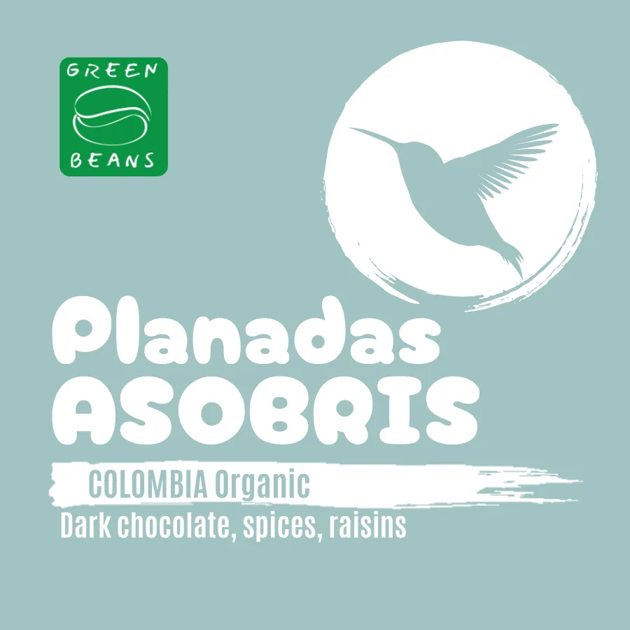 colombia – planadas organic green coffee by small batch, ripe coffee roasters