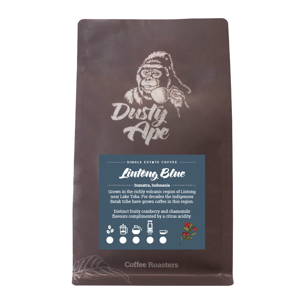 indonesia lintong blue coffee by dusty ape coffee roastery & coffee bar