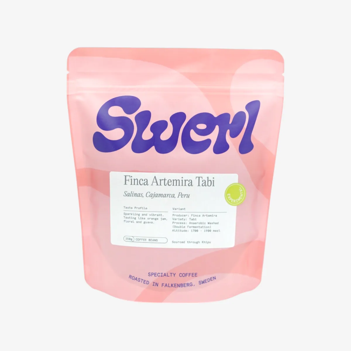 finca artemira tabi filter - peru coffee by swerl