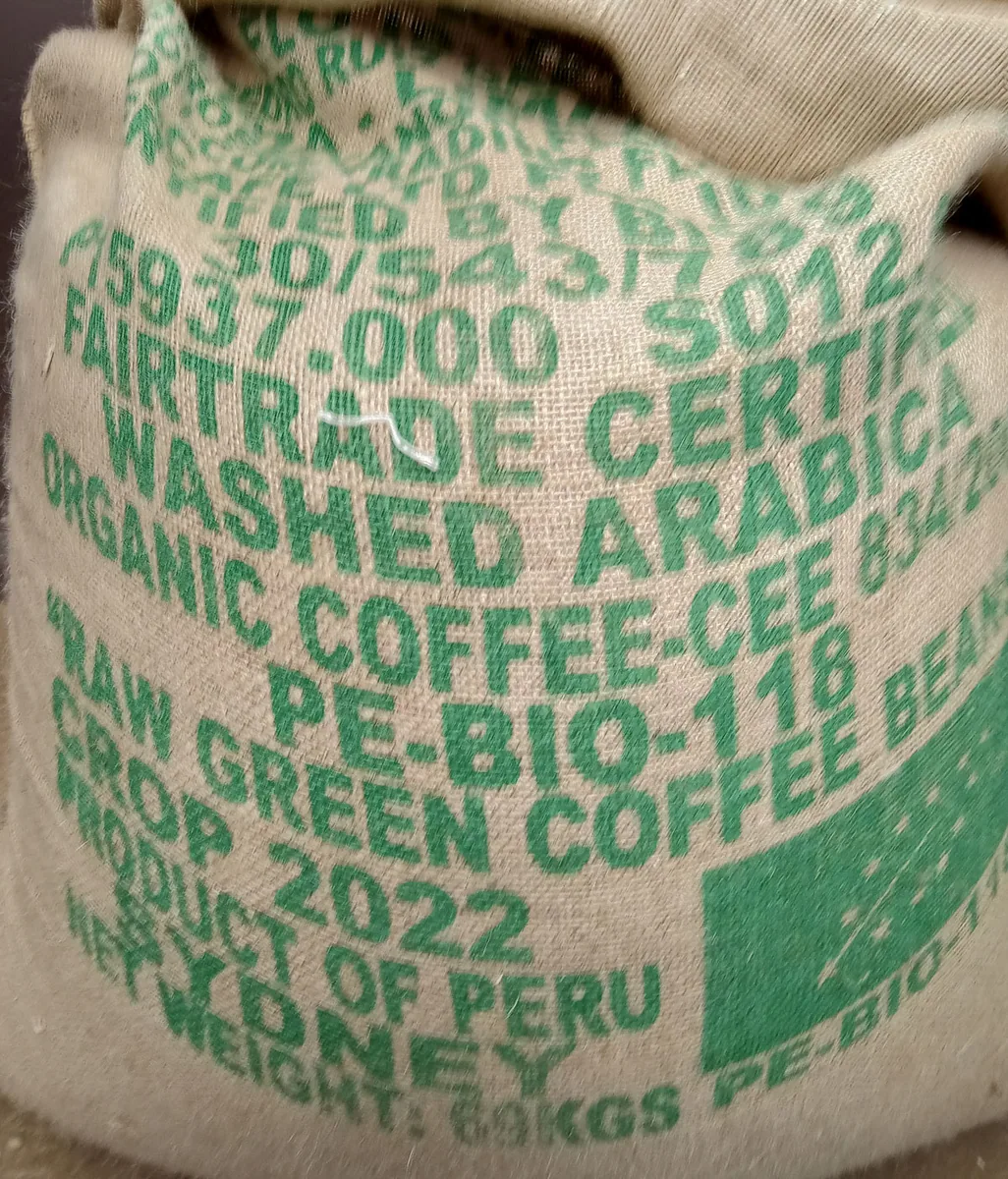 peru organic coffee by the coffee roaster