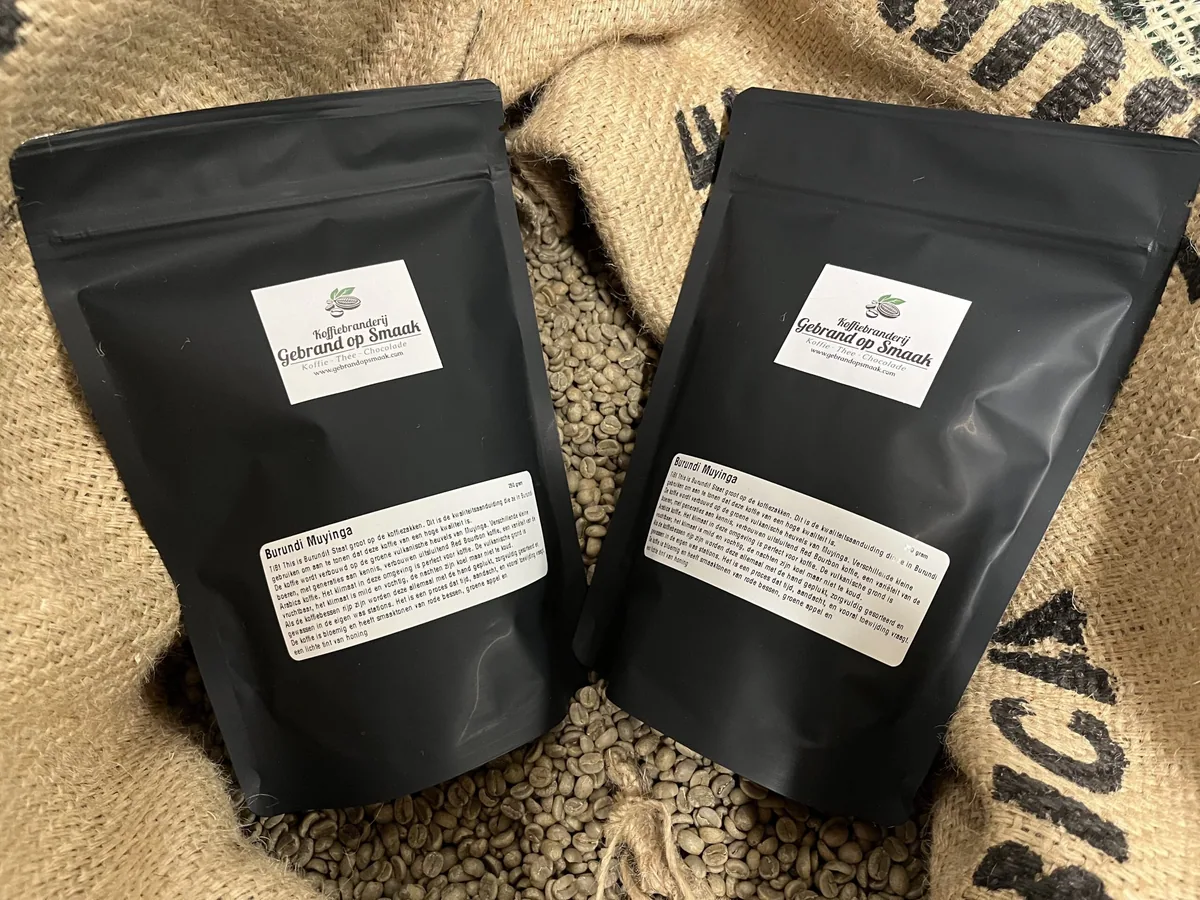 | burundi muyinga | bloemig, rode bessen, tint van honing | coffee by koffiebranderij gebrand op smaak