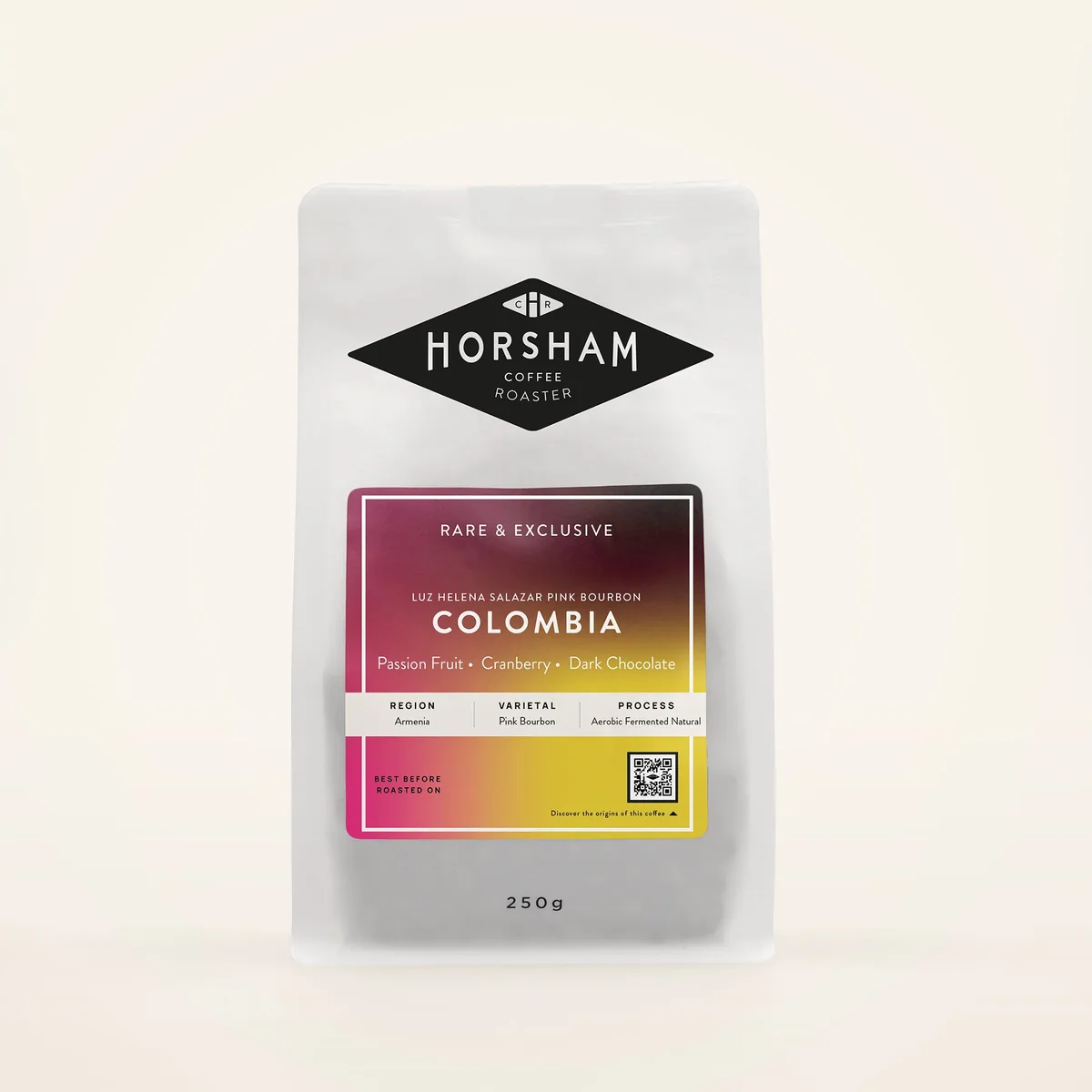 luz helena salazar pink bourbon coffee by horsham coffee roaster