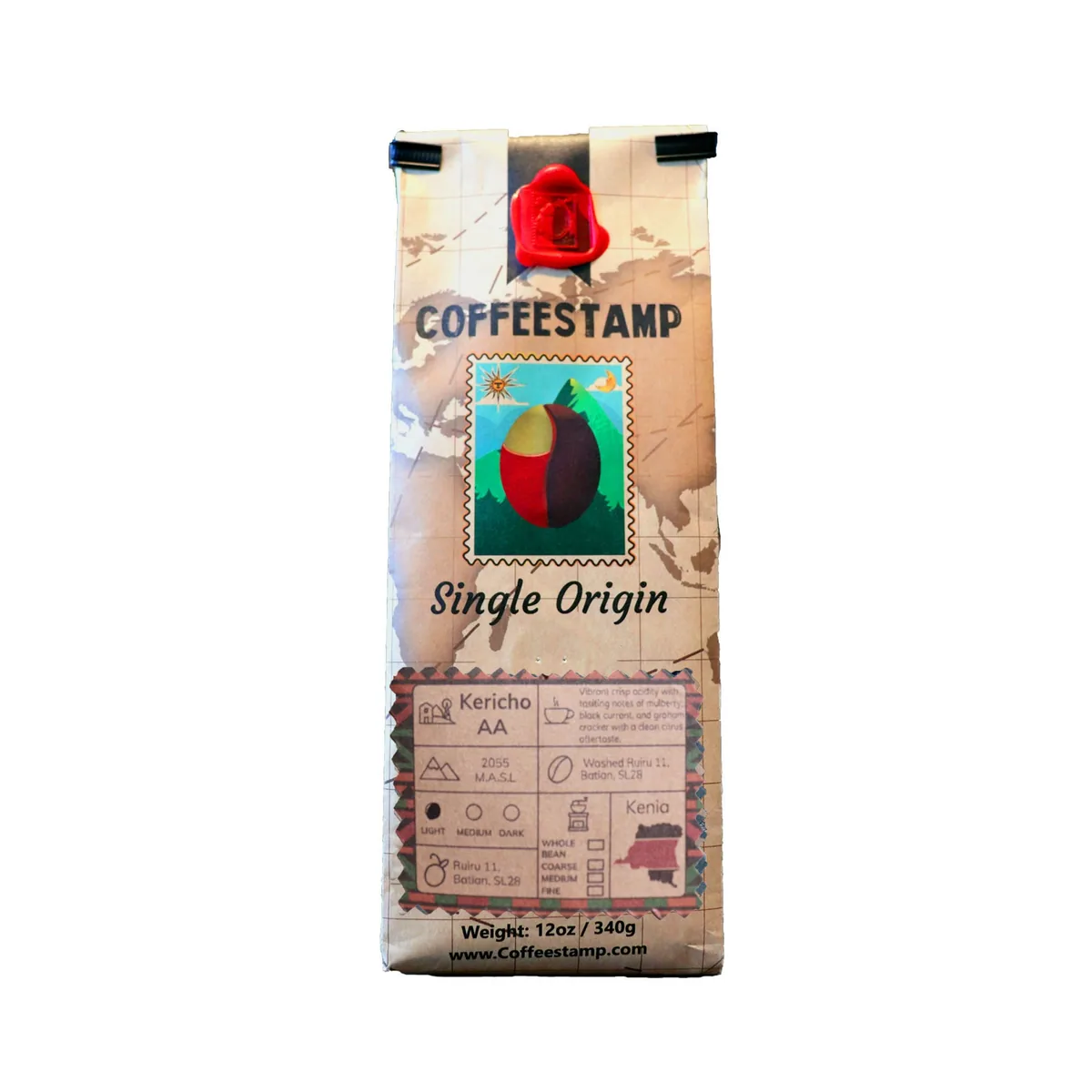kenya karicho - aa coffee by coffeestamp