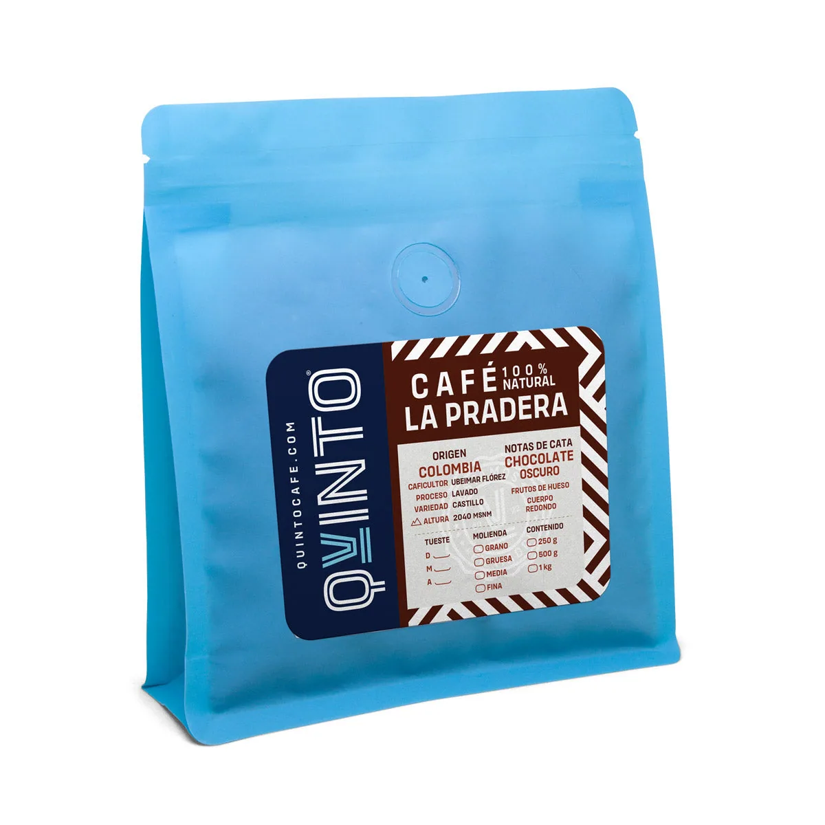 la pradera | colombia| notas chocolate oscuro coffee by quinto café