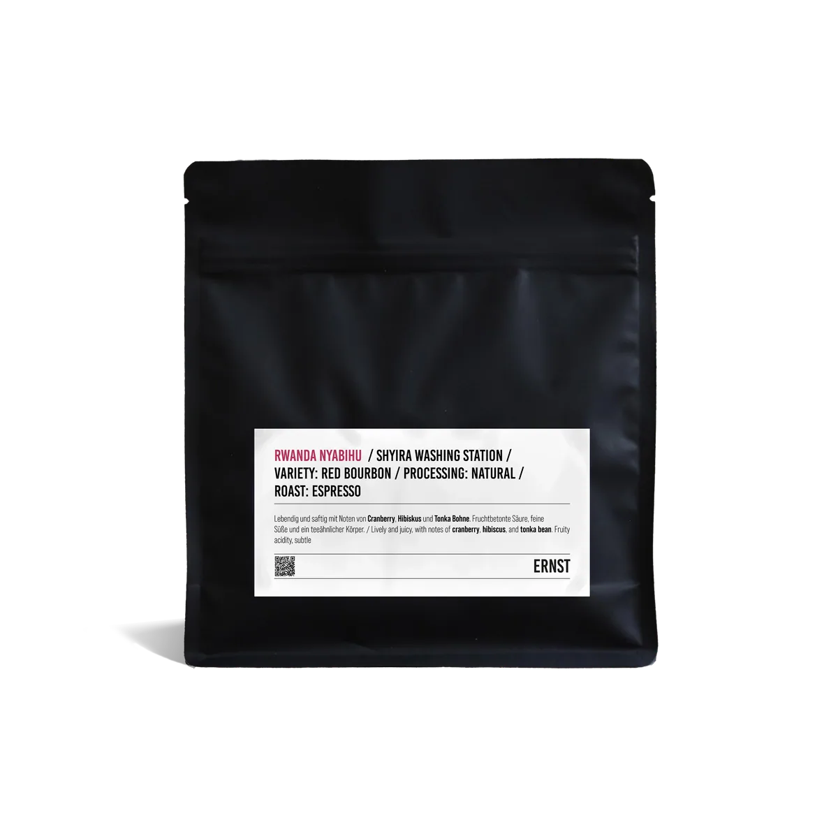 rwanda shyira espresso coffee by ernst kaffeeröster