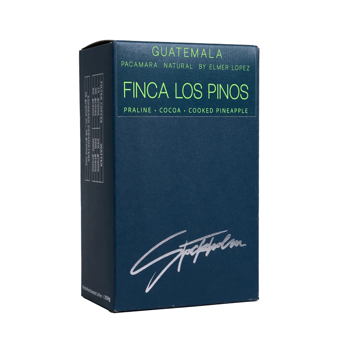 guatemala – microlot – los pinos – by elmer lopez coffee by stockholm coffee roasters