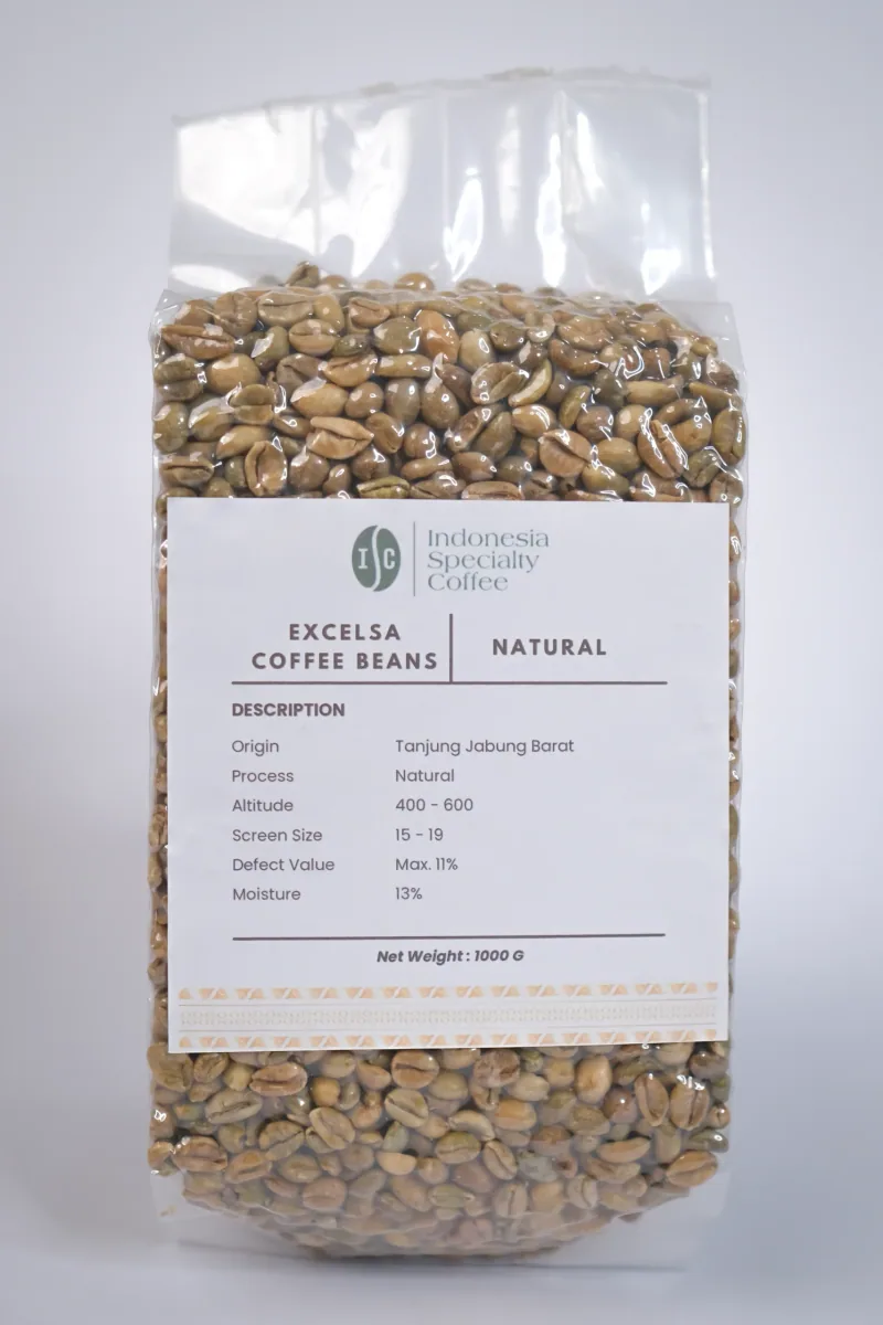 excelsa green coffee beans - indonesia coffee by pt. indonesia specialty coffee