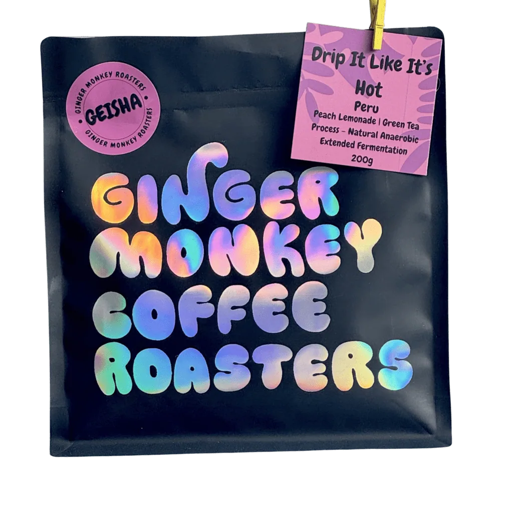 drip it like it’s hot – peru – geisha coffee by ginger monkey coffee roasters
