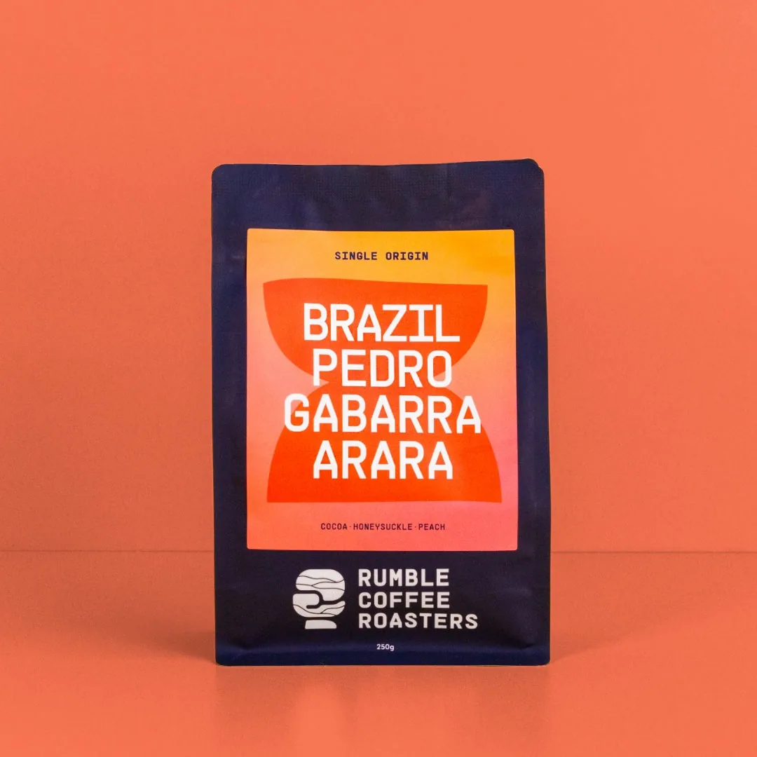 brazil pedro gabarra arara espresso coffee by rumble coffee roasters - macaulay road espresso bar