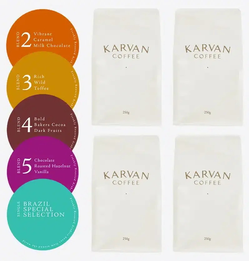 karvan build your own kilo | new coffee by leaf bean machine