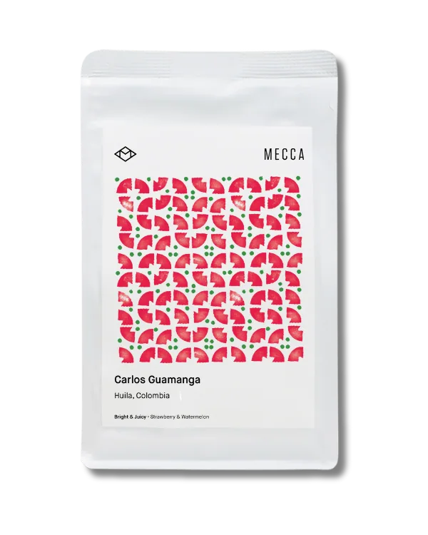 carlos mario guamanga caturra coffee by mecca coffee - alexandria
