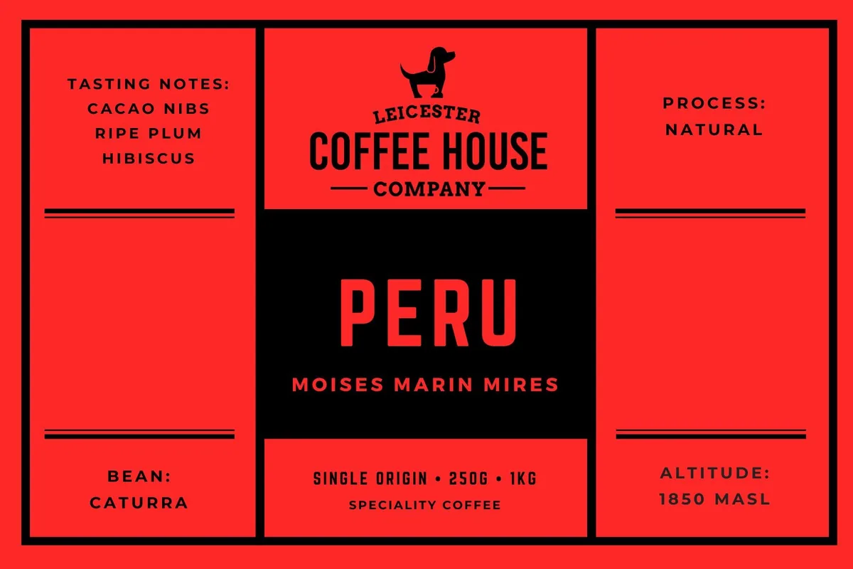 peru - moises marin mires coffee by leicester coffee house company