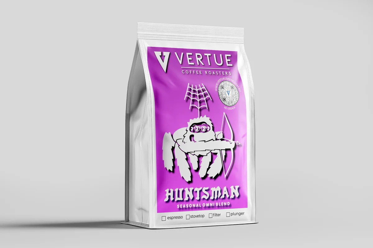 huntsman omni blend (filter or espresso) coffee by vertue coffee roasters