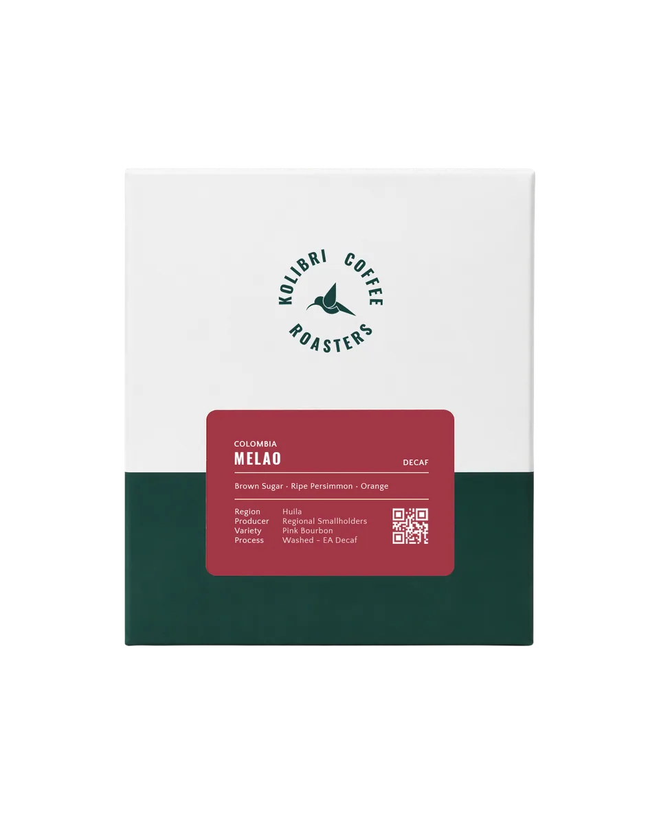 melao – decaf - colombia coffee by kolibri coffee