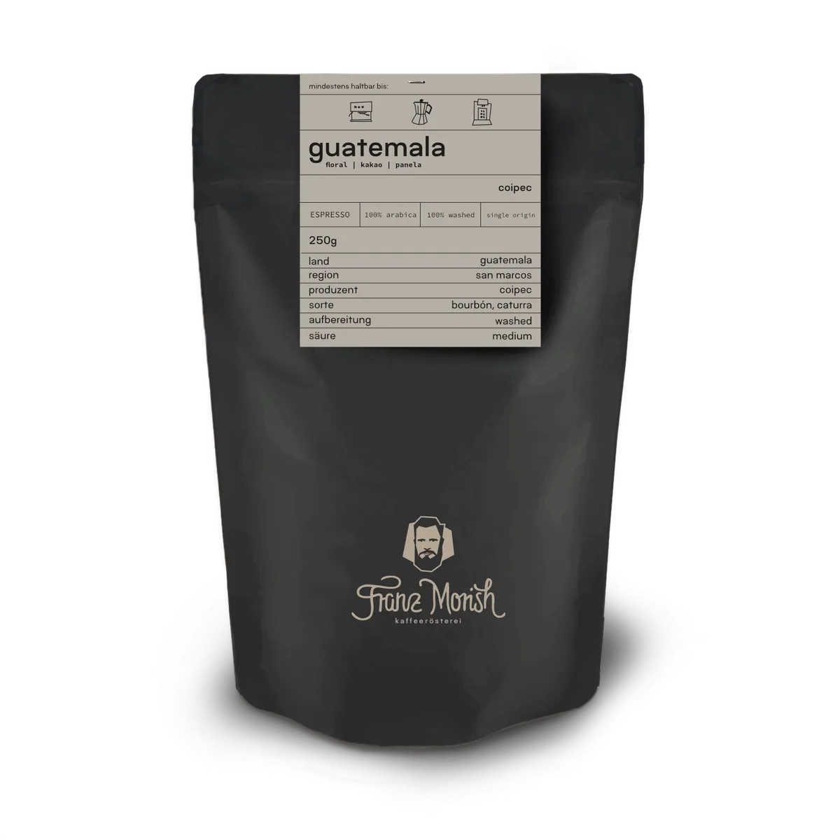 guatemala san marcos - espresso coffee by franz morish coffee roastery