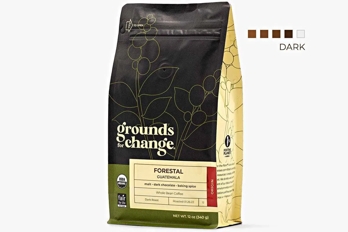guatemala "forestal" coffee by grounds for change coffee