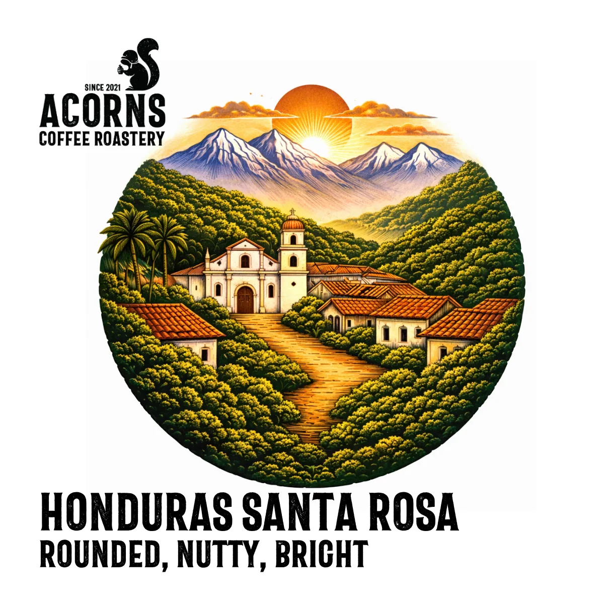 honduras santa rosa coffee by acorns coffee and cake