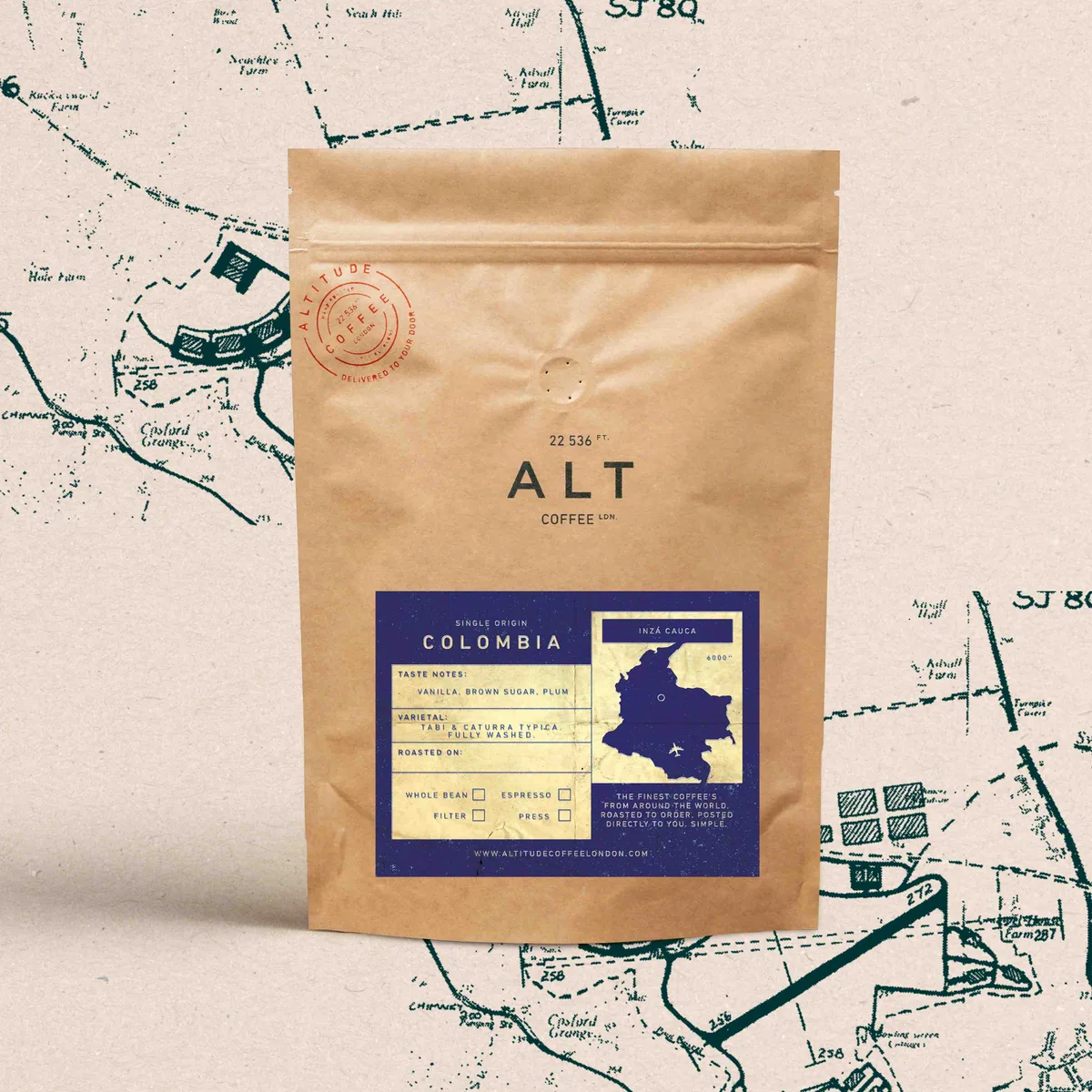 colombia - finca los nogales coffee by altitude coffee london