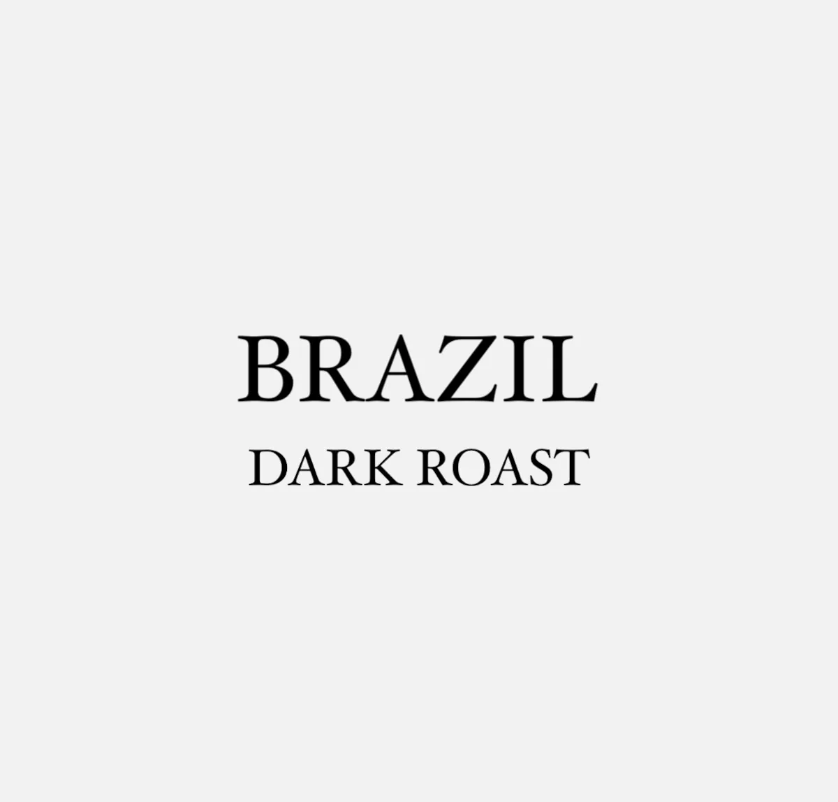 『300g』 brazil natural 深焼き coffee by foret coffee