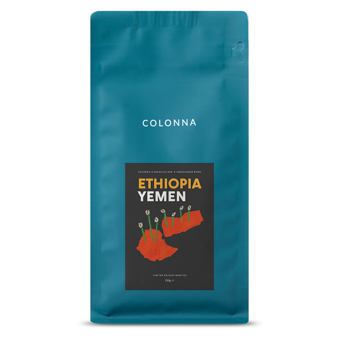 026 - ethiopia/yemen blend - ethiopia + yemen coffee by colonna & small's