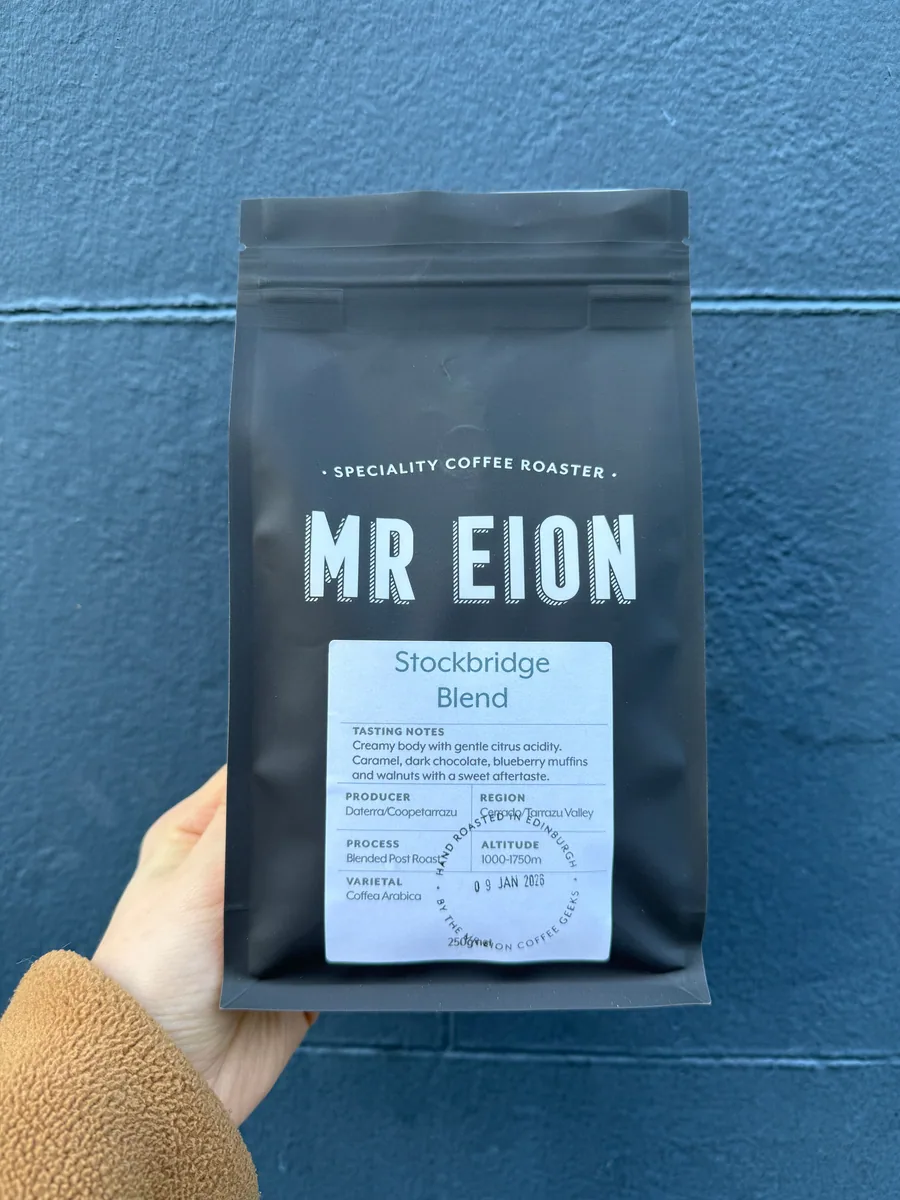 stockbridge blend coffee by mr eion coffee roaster
