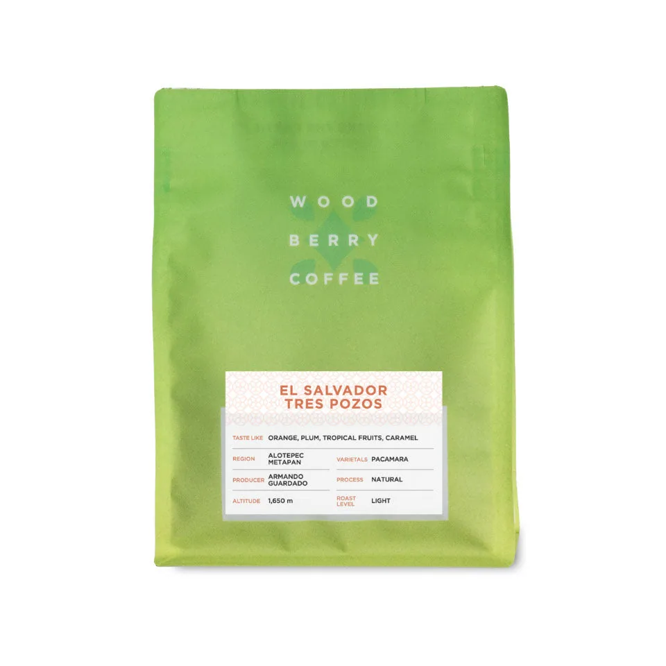 エルサルバドル トレス・ポソス農園 パカマラ ナチュラル - el salvador coffee by woodberry coffee 代官山店
