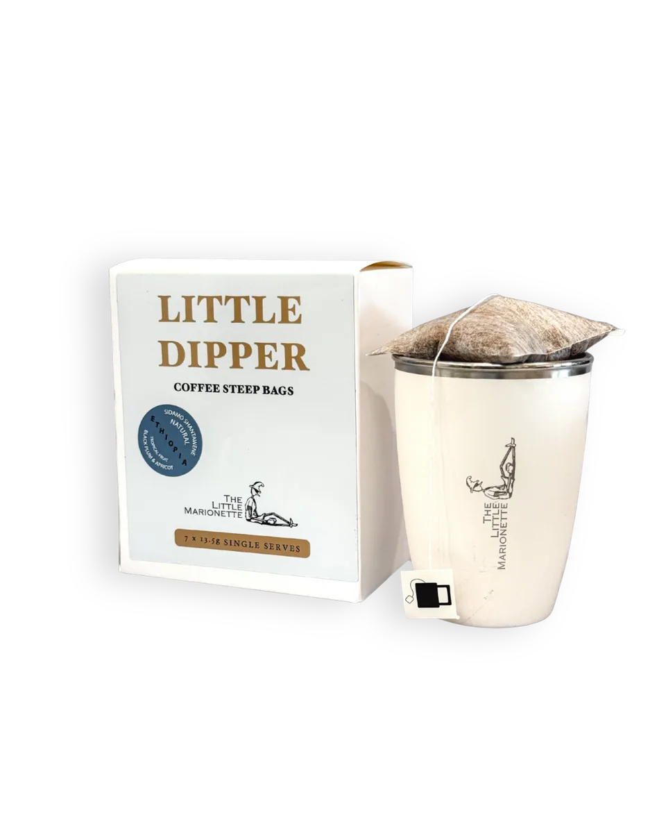 little dippers | ethiopia sidamo shantawene - natural coffee by the little marionette coffee roastery