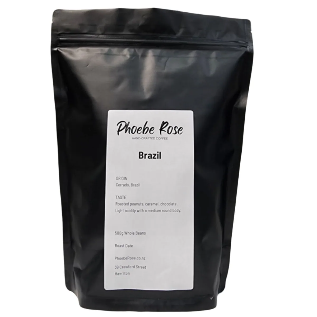 brazil single origin coffee by phoebe rose coffee roaster