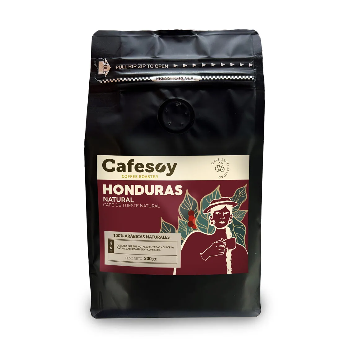 honduras catadores 200 gr. – café de especialidad coffee by cafés cafesoy | café especialidad | tienda café online