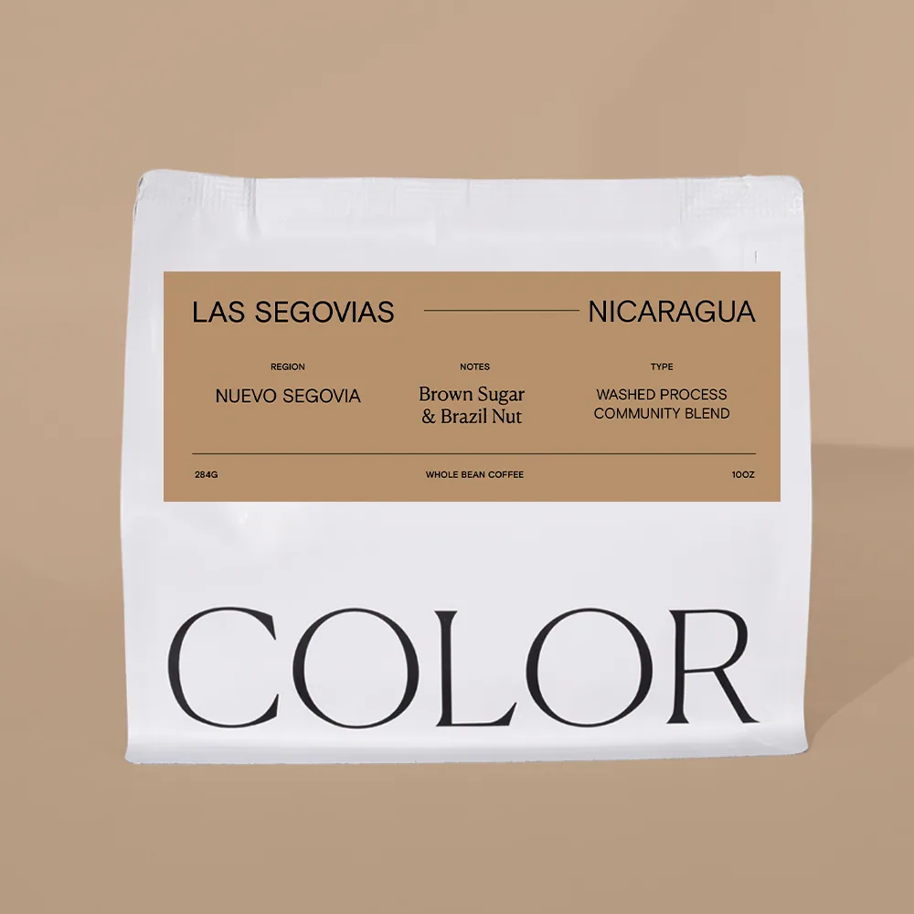 nicaragua beneficio las segovias - washed community blend coffee by color coffee roasters