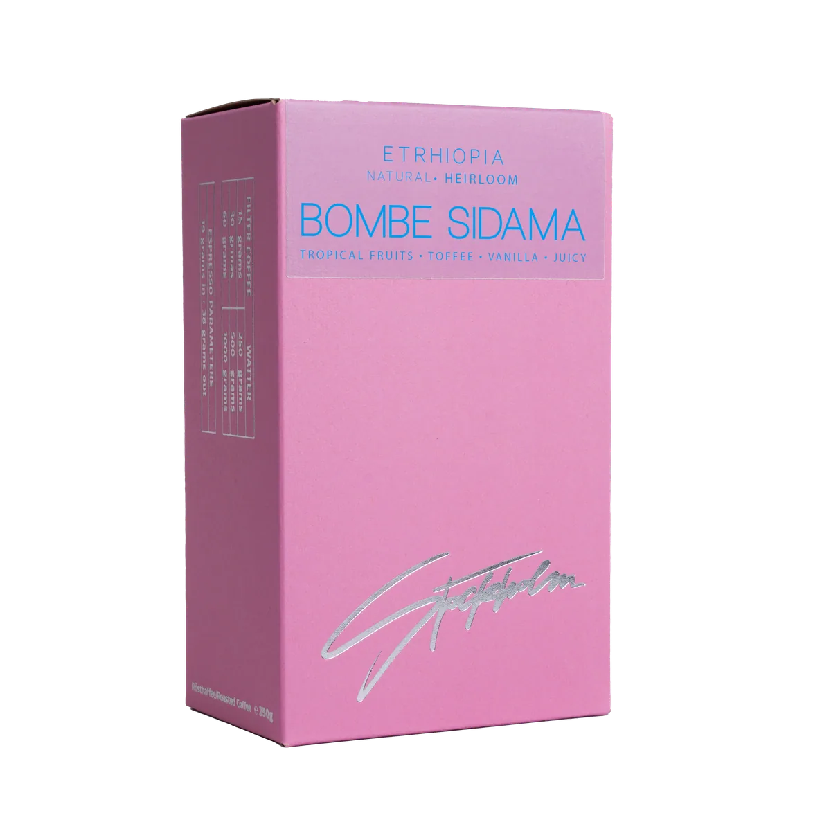 ethiopia – bombe sidama – filter coffee 250g coffee by stockholm coffee roasters