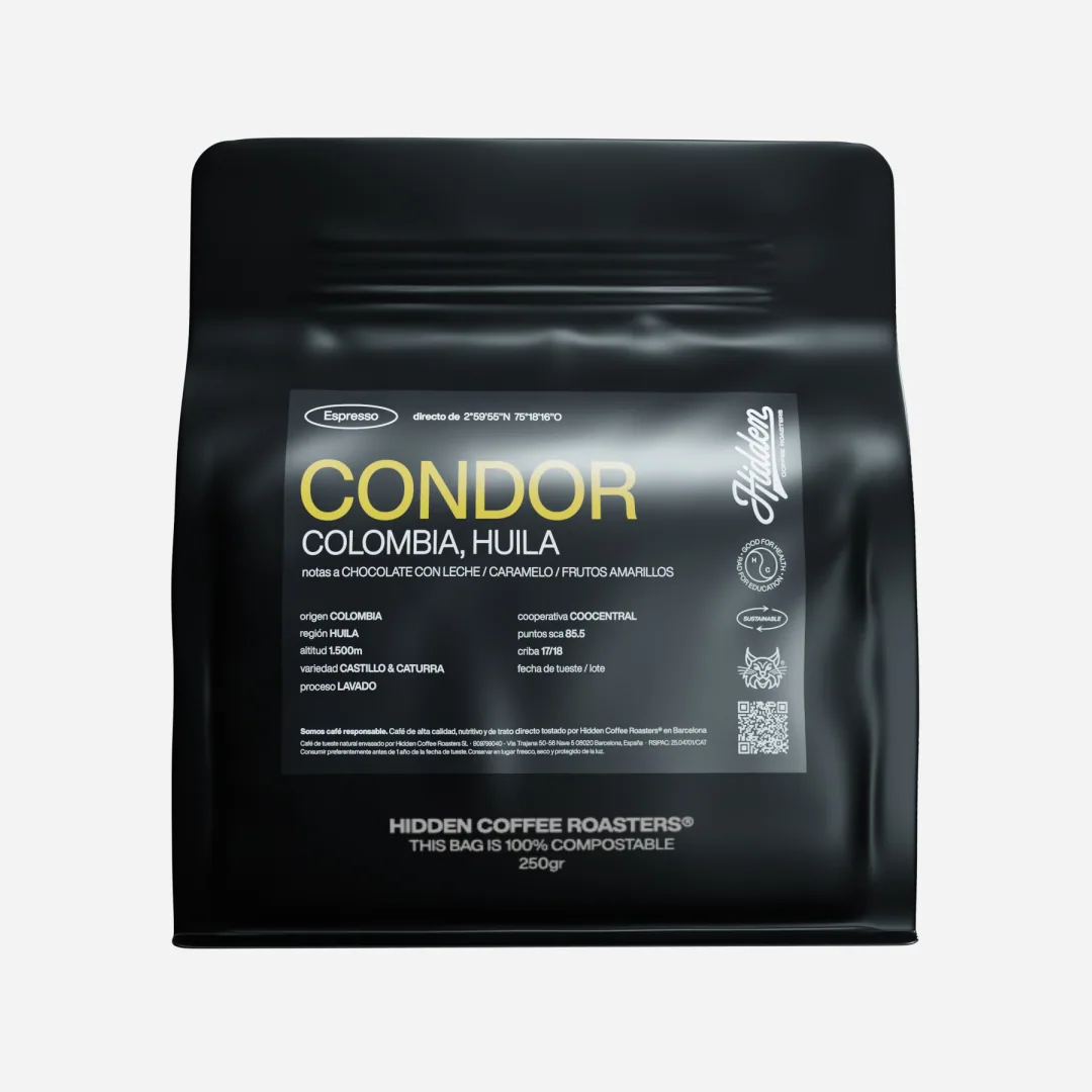 cóndor – colombia coffee by hidden coffee roasters - el born