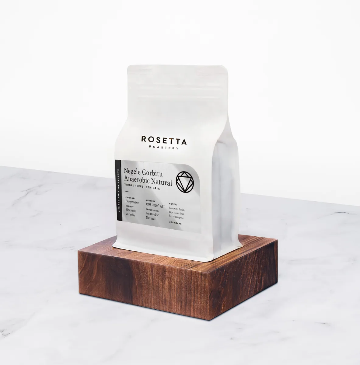 negele gorbitu anaerobic natural, ethiopia - ethiopia coffee by rosetta roastery - espresso pop up (silo district)
