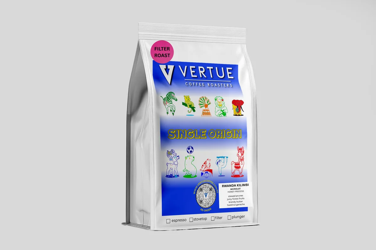 rwanda kilimbi microlot filter roast coffee by vertue coffee roasters