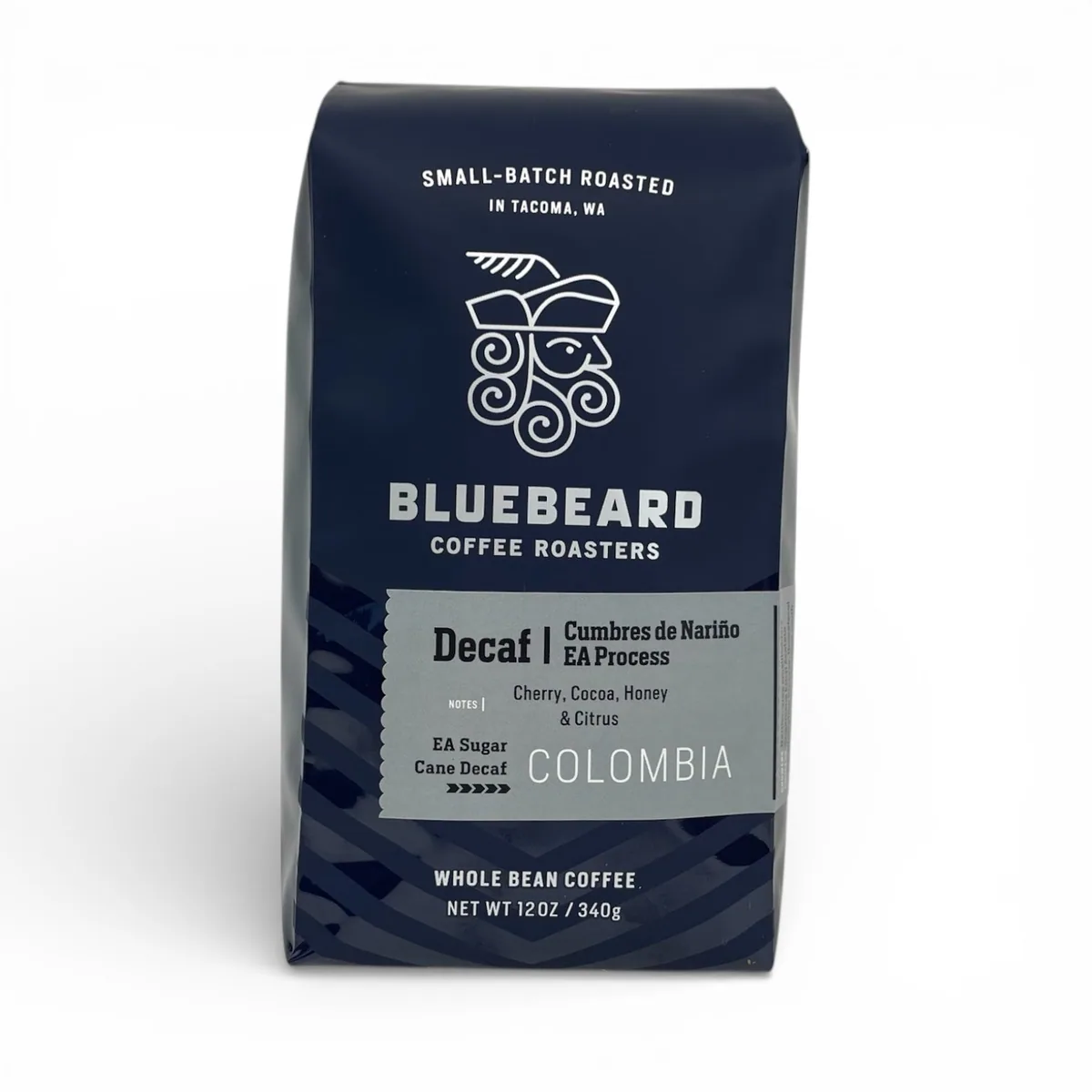 ea decaf cumbres de narińo | colombia coffee by bluebeard coffee roasters