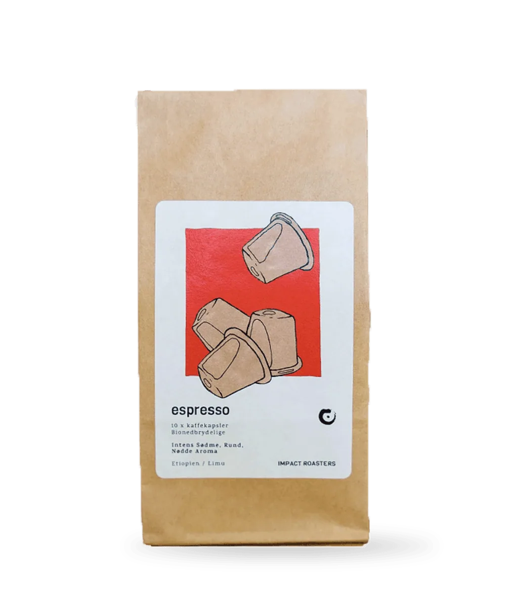 espresso capsules - limu coffee by impact roasters