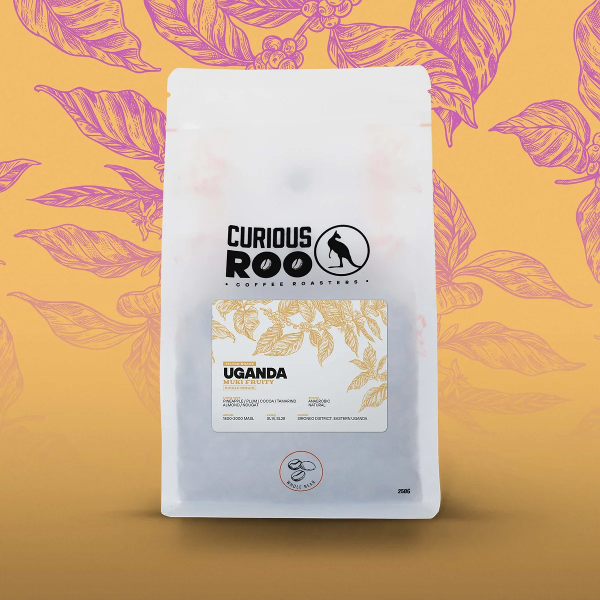 uganda - muki fruity coffee by curious roo coffee roasters