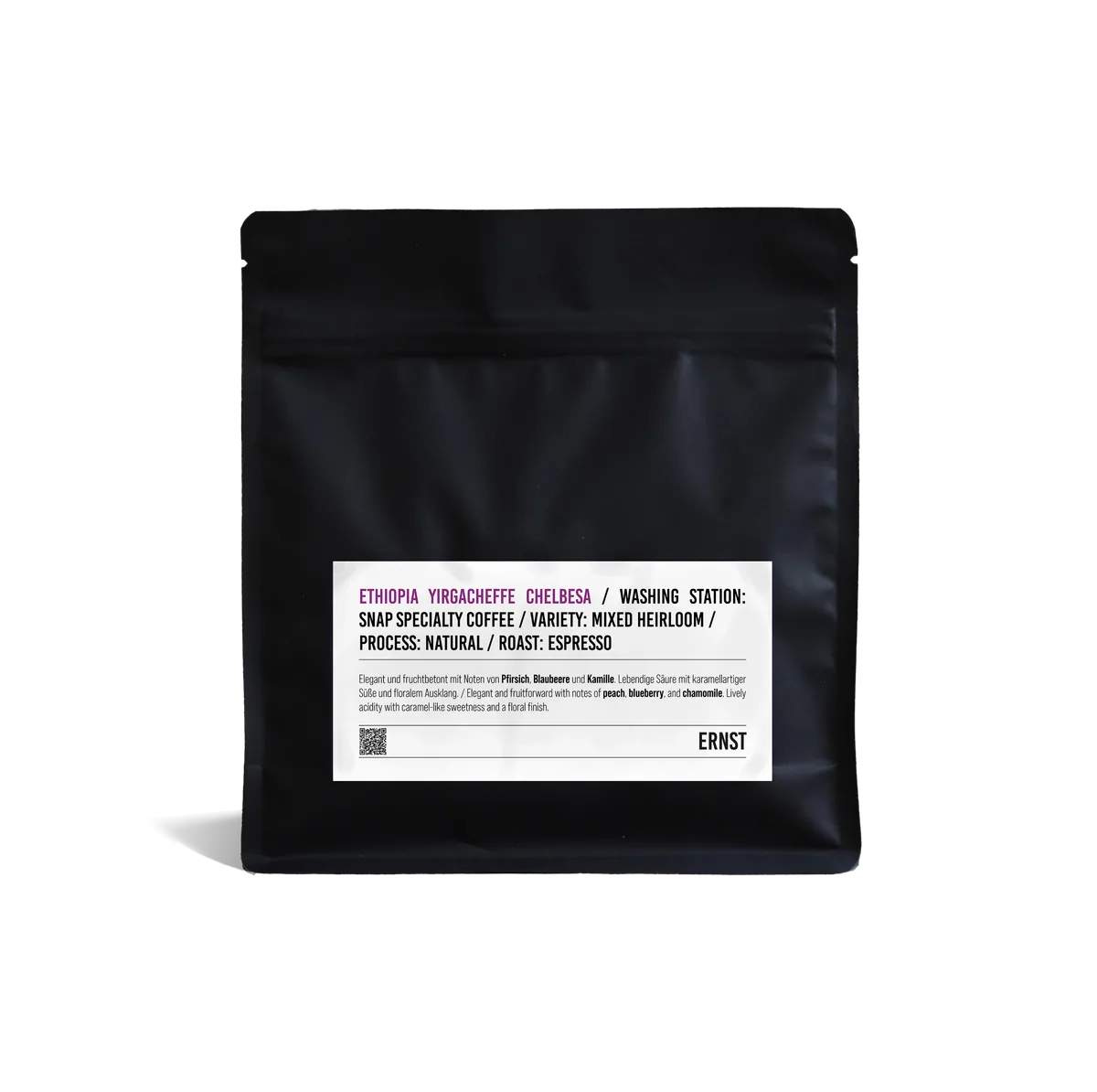ethiopia chelbesa espresso coffee by ernst kaffeeröster